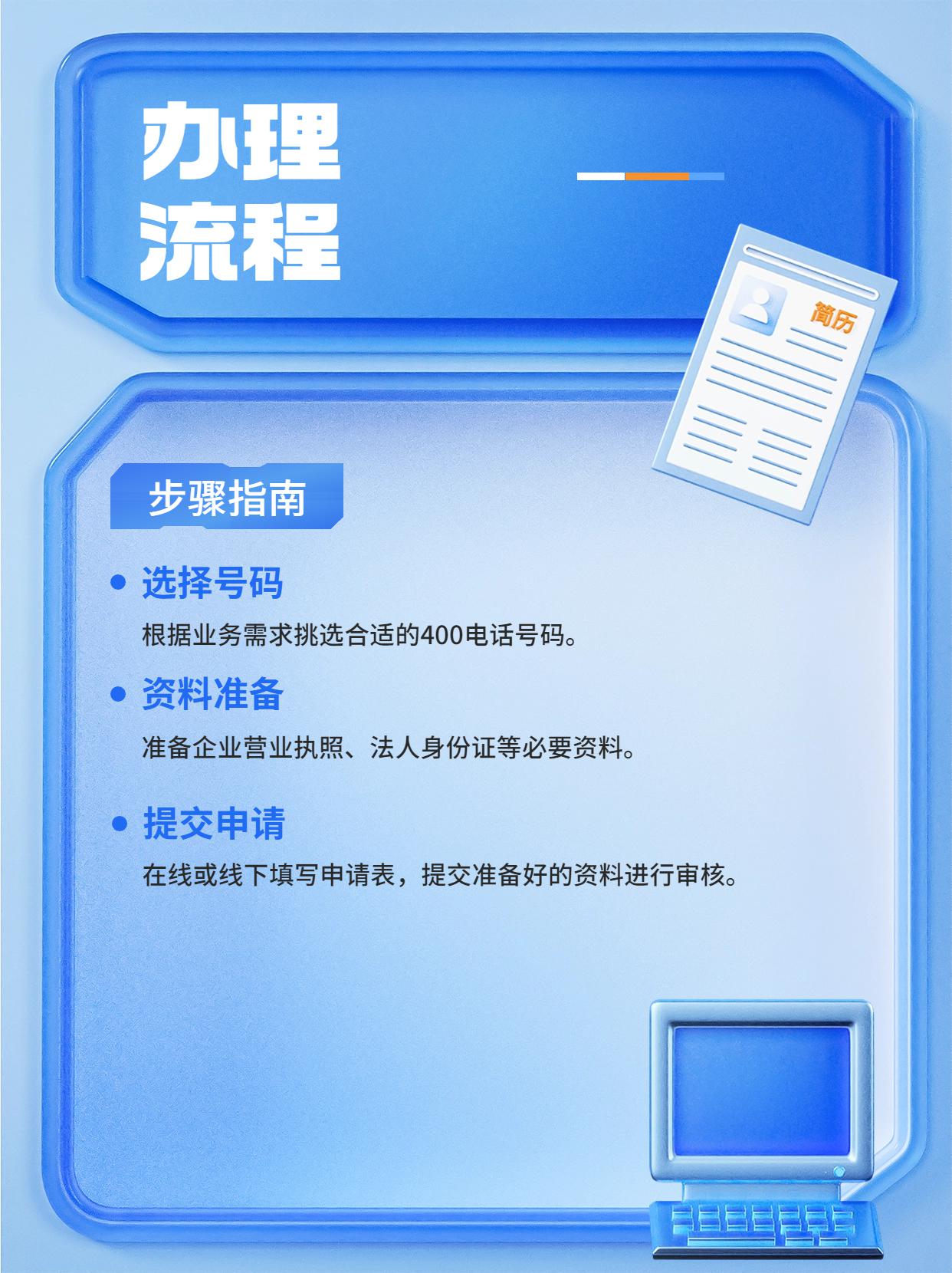 成都400電話申請的簡單流程與條件